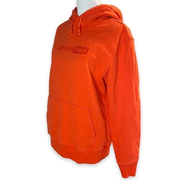 American Eagle bright orange sweater - Picture 11 of 13